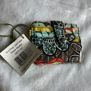 Vera Bradley Flower Shower Card Case